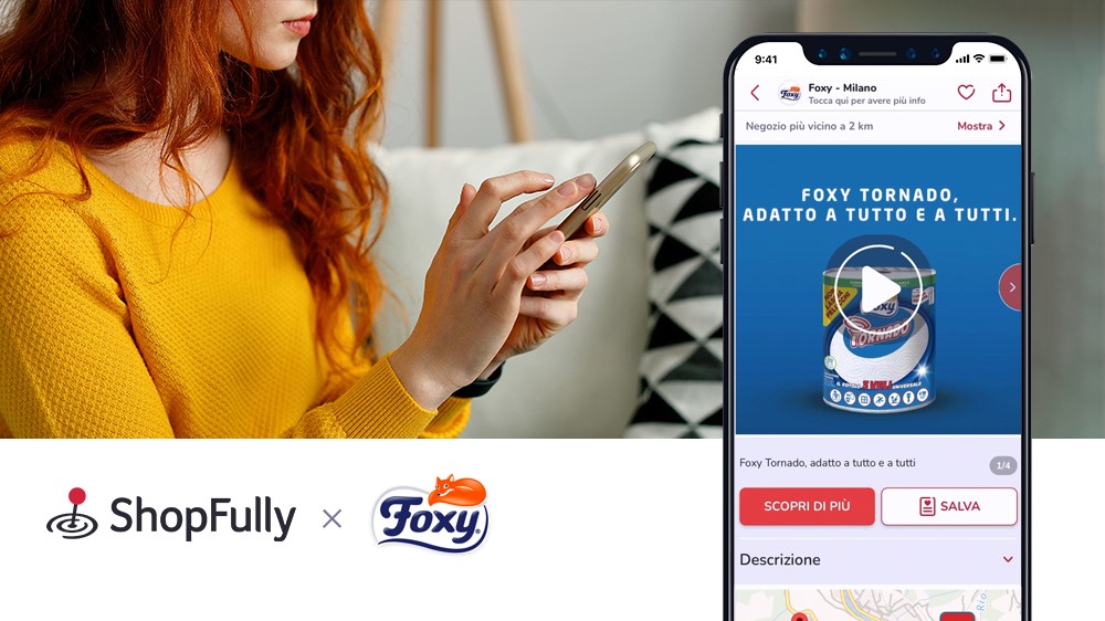 Green Retail  - Foxy sceglie la tecnologia di Shopfully per incentivare le vendite in negozio 