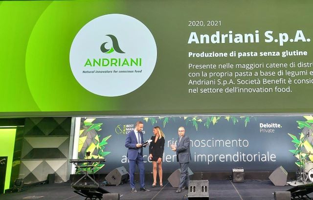 Green Retail  - Ad Andriani assegnato il Best managed companies da Deloitte Private 