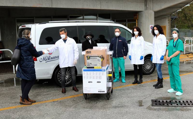 Green Retail  - La Molisana: donazione dei dipendenti e dell'indotto all'Ospedale Cardarelli 