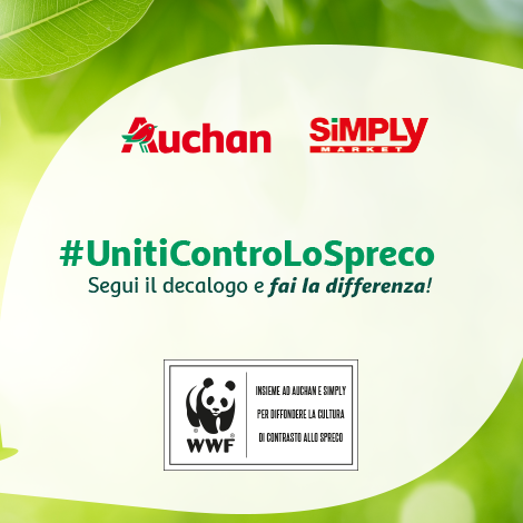 Contro lo spreco consigli e buone pratiche di Auchan Retail Italia