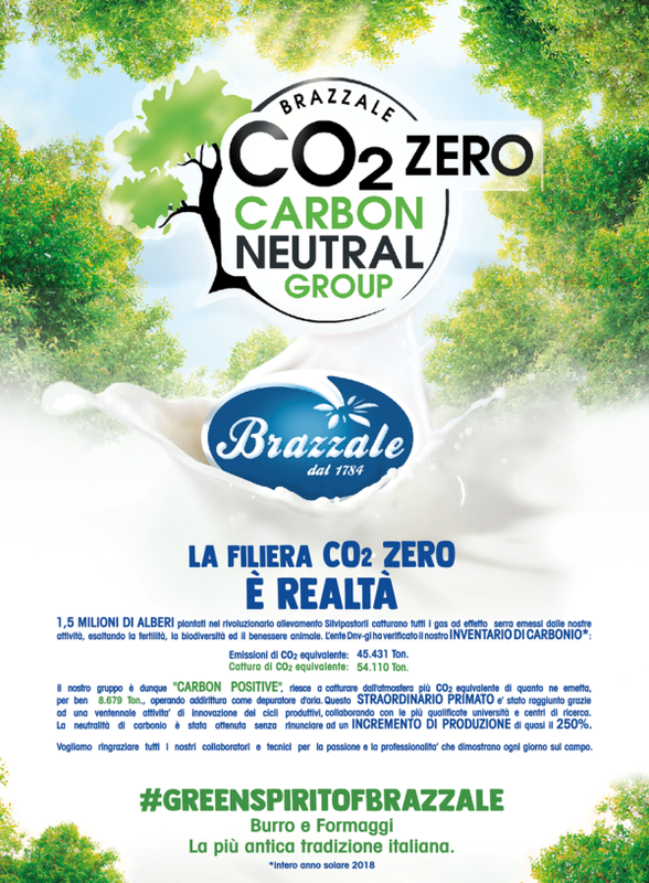 Green Retail  - Brazzale è carbon neutral con un milione e mezzo di nuovi alberi piantati 