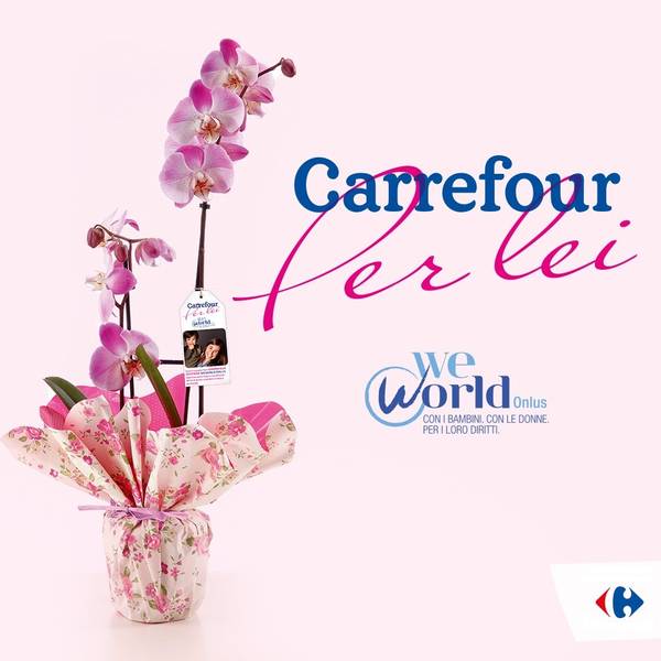 Green Retail  - “Carrefour per lei” a sostegno delle donne in difficoltà con WeWorld onlus 