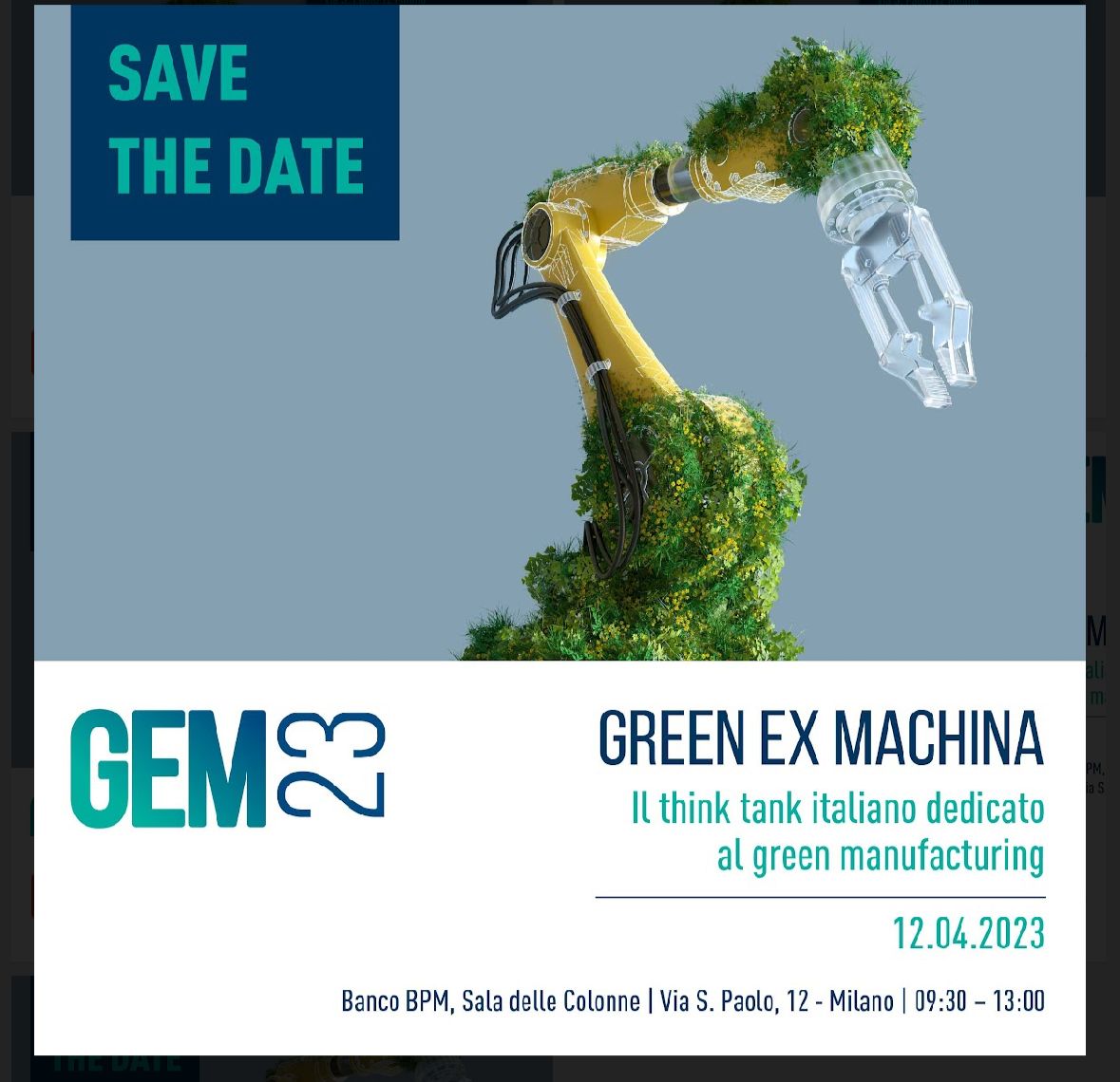 Green Retail  - “Green Ex-Machina”, nasce il think tank italiano dedicato al green manufacturing 