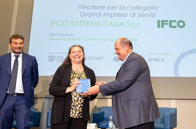 Green Retail  - Ifco Systems premiata come “Best Performer dell’Economia Circolare” da Confindustria 