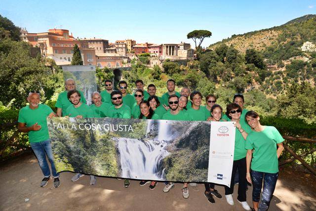 Green Retail  - Toyota per la riqualificazione del Parco Villa Gregoriana 