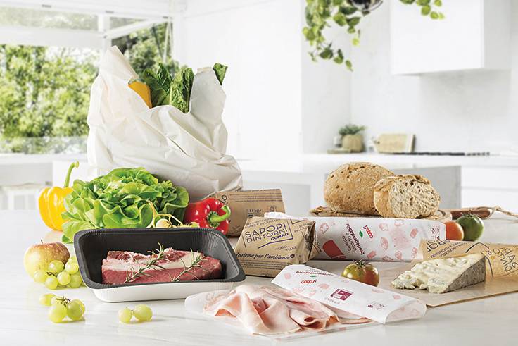 Green Retail  - Nuovi food packaging ecosostenibili da Novamont  