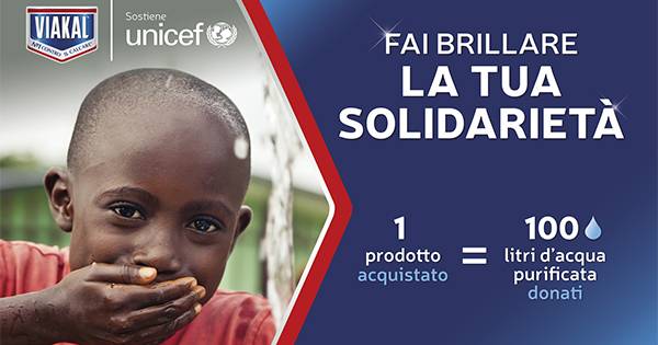 Green Retail  - Procter & Gamble e Viakal al fianco di Unicef per "missione acqua pulita" 