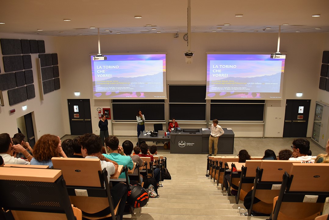 Green Retail  - Una grande sfida per Torino: le proposte degli studenti del Politecnico di Torino per una città resiliente e a ridotte emissioni 