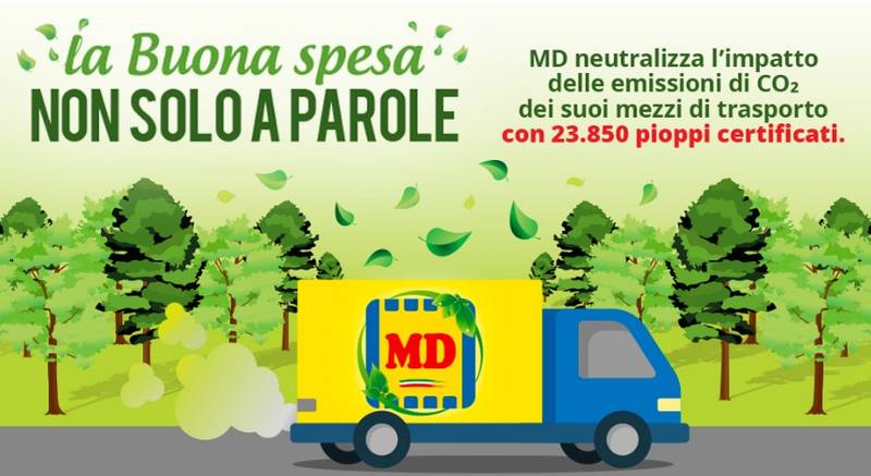 Green Retail  - Il Bilancio charity 2019 di MD  