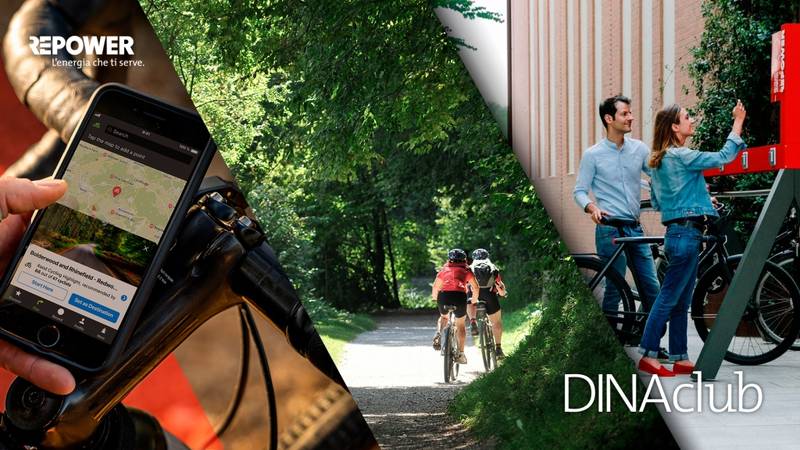 Green Retail  - Repower presenta DINAclub: il nuovo progetto dedicato al cicloturismo che premia chi esplora in bicicletta 