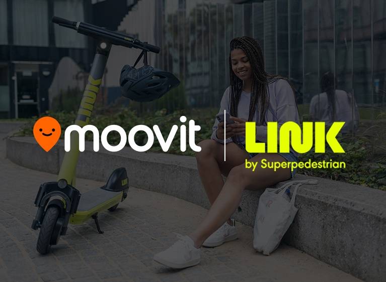 Green Retail  - Partnership Superpedestrian - Moovit per andare in monopattino in più di 40 città in 8 paesi 