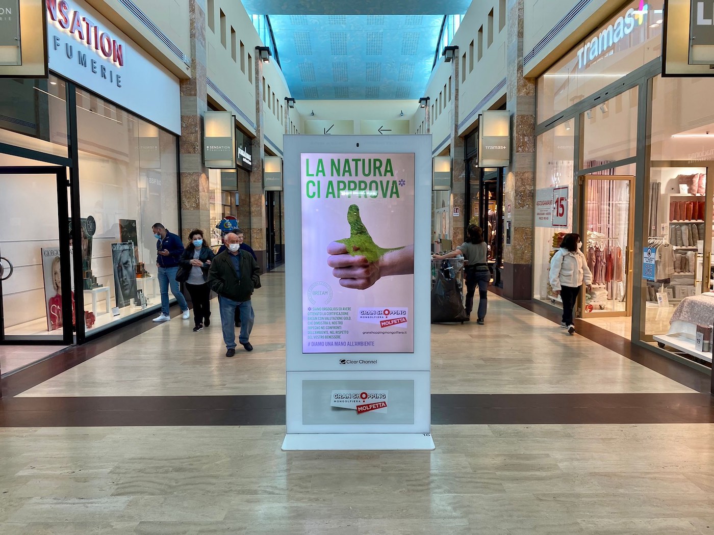 Green Retail  - Al Gran Shopping di Molfetta e al Mongolfiera Lecce un inno alla natura e alla sostenibilità 