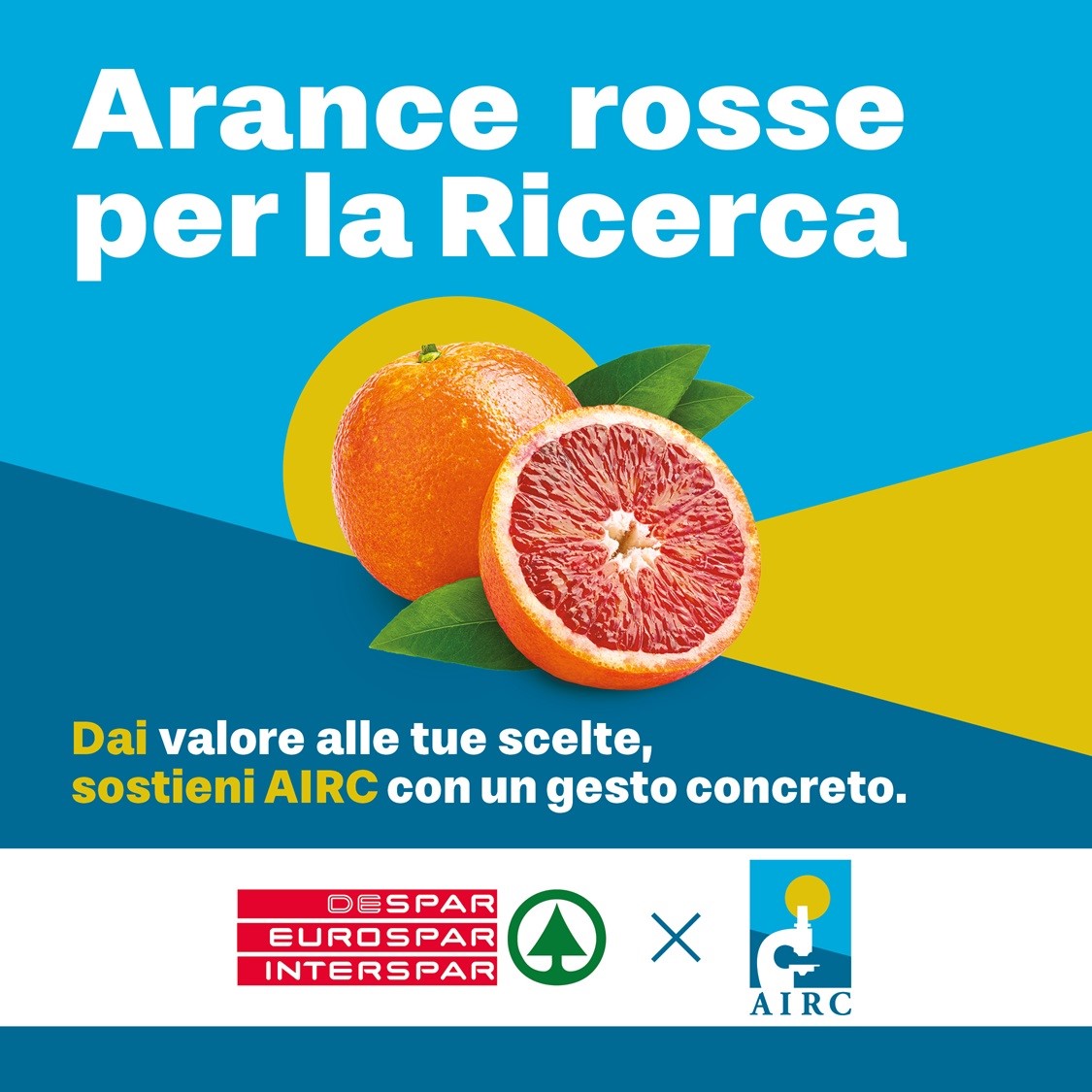 Green Retail  - Despar Italia è al fianco di Fondazione Airc per sostenere la lotta contro il cancro 