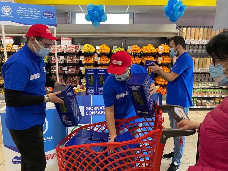 Green Retail  - Buono e Solidale: il progetto di Despar Centro Sud per l'inserimento lavorativo di ragazzi con neurodiversità 