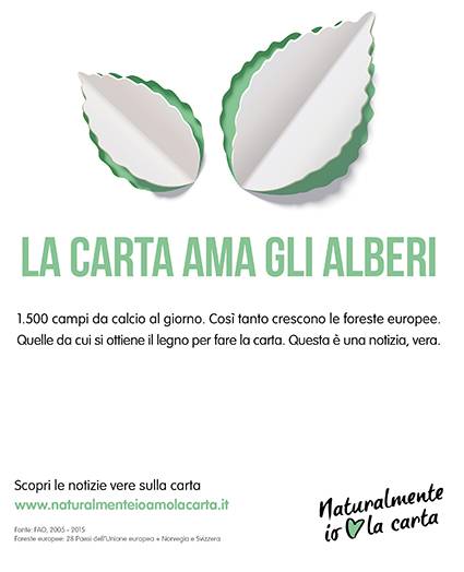 Green Retail  - “Naturalmente io amo la carta”: la nuova campagna di Twosides 