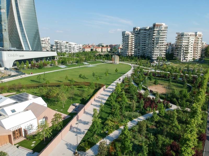 Green Retail  - Il parco di CityLife a Milano è finalista al premio europeo Green Cities Award 