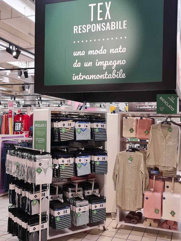 Green Retail  - Carrefour lancia Tex Responsabile proponendo una moda più sostenibile per i propri clienti 