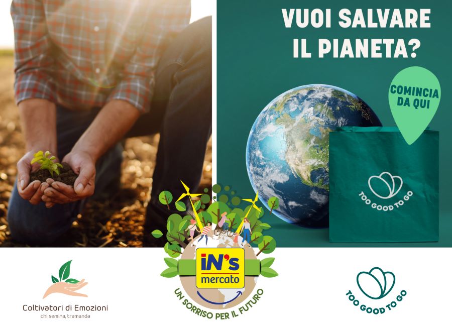Green Retail  - iN’s Mercato per la Giornata della Terra: due progetti per l’ambiente e l’innovazione sostenibile  