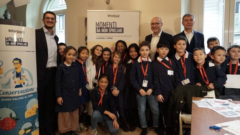 Green Retail  - "Momenti da non sprecare" : il progetto educativo Whirlpool per un'alimentazione più sostenibile 