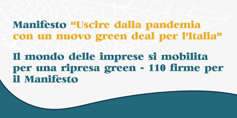 Green Retail  - Assoambiente e Unicircular firmano il Manifesto Green Deal per l'Italia 