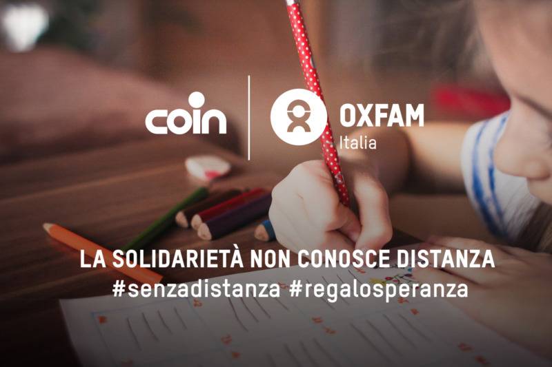 Green Retail  - Oxfam e Coin: la solidarietà non ha confini 