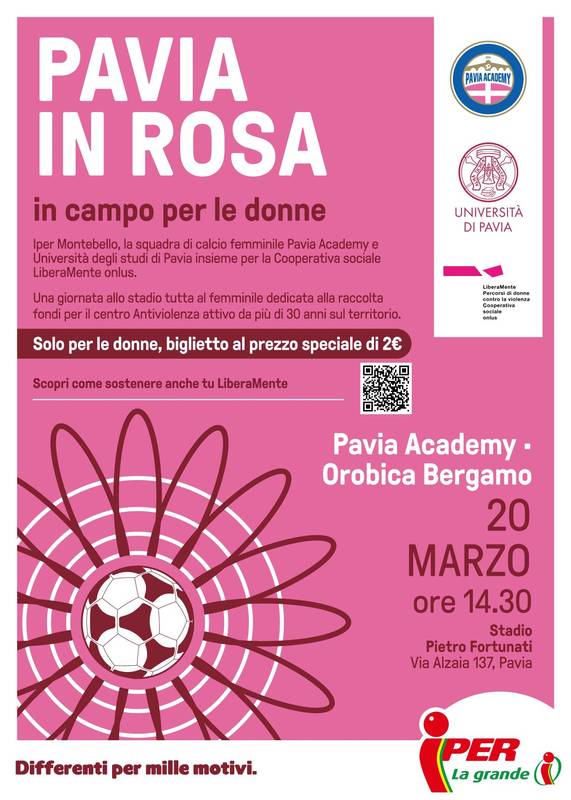 Green Retail  - Iper Montebello presenta "Pavia in Rosa", per sostenere il centro antiviolenza LiberaMente 