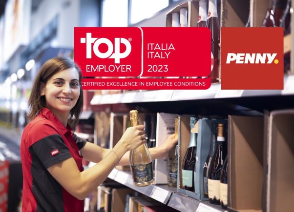 Green Retail  - Penny Italia è Top Employer 2023 