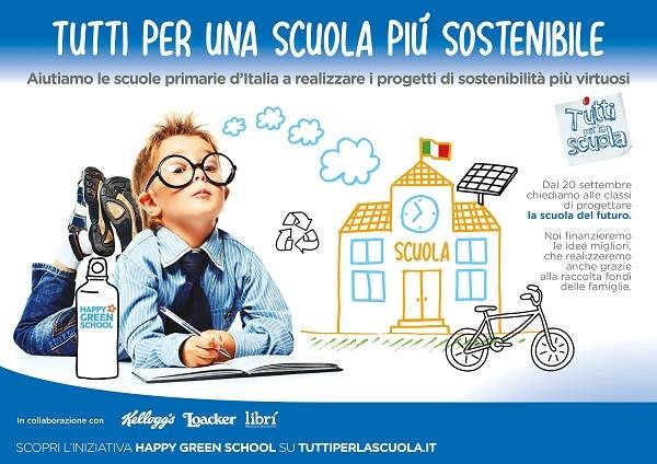 Green Retail  - Selex Gruppo Commerciale lancia il progetto Happy Green School 