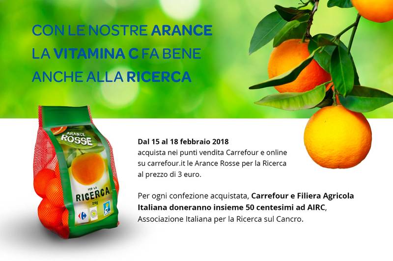 Green Retail  - Le arance rosse per la ricerca di Carrefour e Fdai 