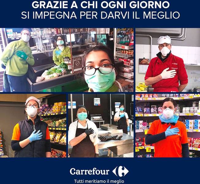 Green Retail  - Covid 19, Fondazione Carrefour dona 500 mila euro 