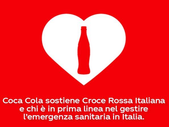 Green Retail  - Coca-Cola con Croce Rossa Italiana per sostenere chi opera in prima linea nel gestire l'emergenza sanitaria 