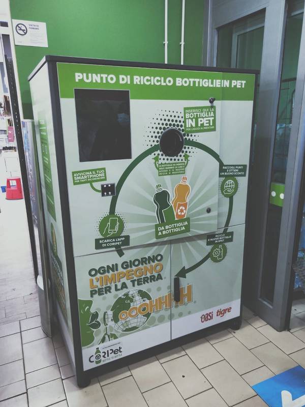 Green Retail  - Gruppo Gabrielli: nuovi eco-compattatori al Tigre di Ancona e Pescara 