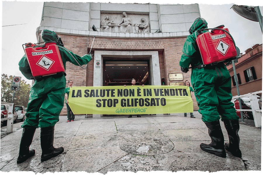 Green Retail  - Greenpeace sul rinnovo del glifosato: «si è persa l’occasione per vietare questo pericoloso erbicida» 