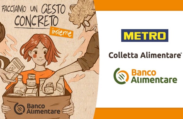 Green Retail  - Anche nel 2023 Metro Italia sostiene la Giornata Nazionale della Colletta Alimentare 