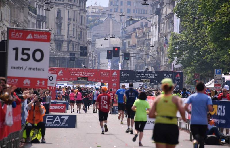 Green Retail  - Mareblu corre al fianco di LILT la Milano Marathon  