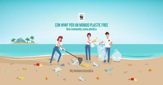 Green Retail  - Al via il Self Tour Plastic Free del WWF per liberare le spiagge dalla plastica 