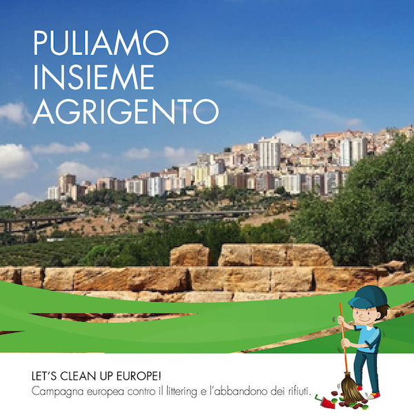 Green Retail  - La campagna “Let’s Clean Up Europe” nella Valle dei Templi di Agrigento  