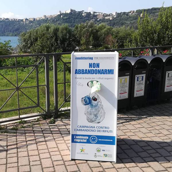 Green Retail  - Chiusa la campagna estiva #NoLittering di FISE Assoambiente 