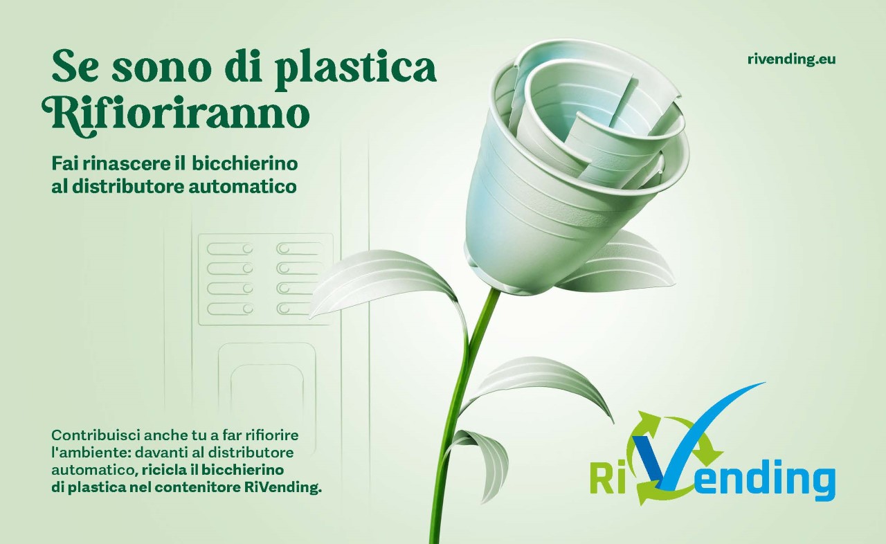 “Se son di plastica, rifioriranno”, RiVending lancia la nuova awareness campaign rivolta a 39 milioni di italiani