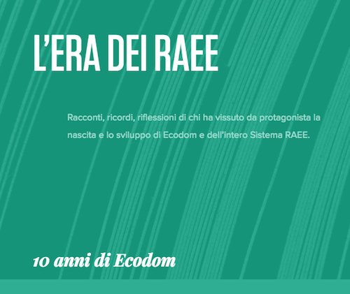 Green Retail  - 10 anni di Ecodom 