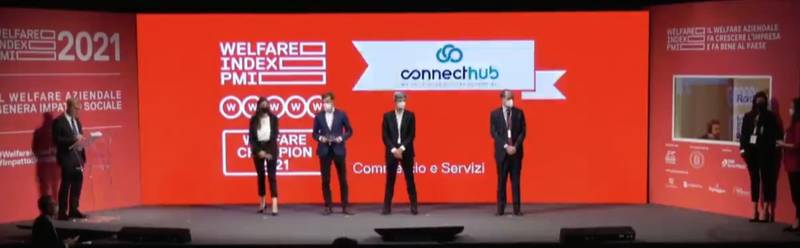 Green Retail  - Connecthub è Welfare Champion 2021 