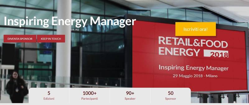 Green Retail  - IKN Italy annuncia la sesta edizione di retail & food energy 